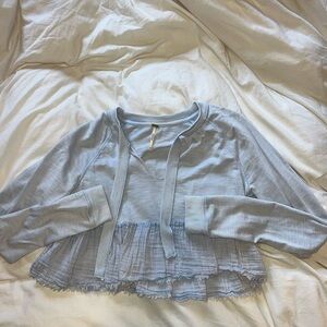 Cropped Free People Sweatshirt